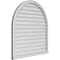 Ekena Millwork Round Top Surface Mount PVC Gable Vent w/ 2"W x 2"P Brickmould Sill Frame, 40"W x 42"H GVPRT40X4203SN - alternate 4